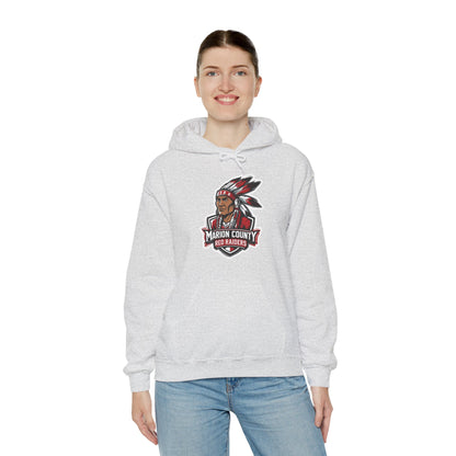 Adult Hooded Sweatshirt \ Marion County Red Raiders \ MC2
