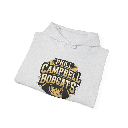 Adult Hoodie Sweatshirt \ Phill Campbell Bobcats \ PCB1