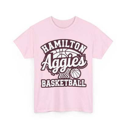 Adult Tee \ Hamilton Aggies Basketball \ HABBG1