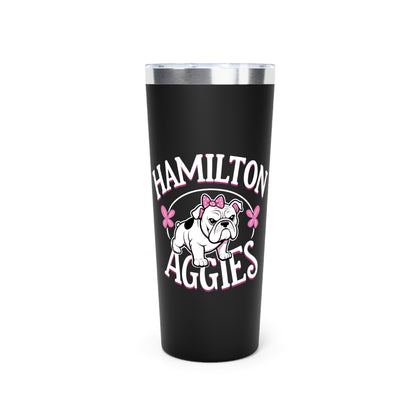 22oz Copper Insulated Tumbler \ Hamilton Aggies \ HAG4