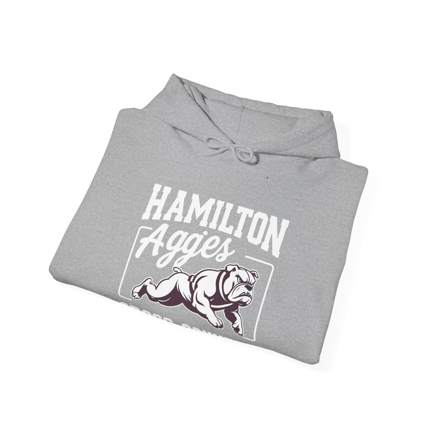 Adult Hoodie Sweatshirt \ Hamilton Aggies Cross-Country \ HCC2