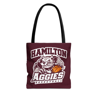 Tote Bag \ Hamilton Aggies Basketball \ HABB1