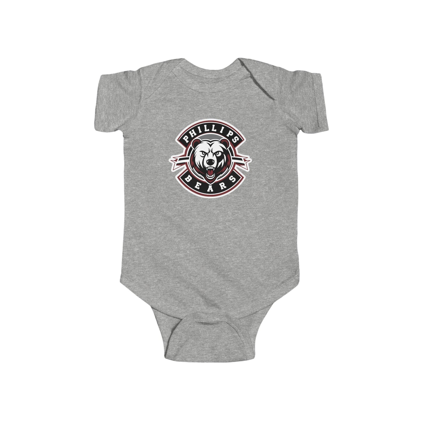 Short Sleeve Baby Bodysuit \ Phillips Bears \ PB1