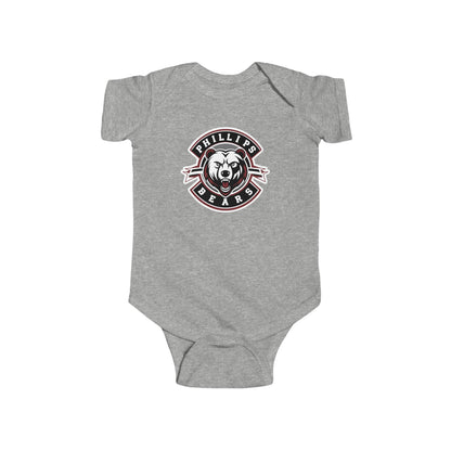 Short Sleeve Baby Bodysuit \ Phillips Bears \ PB1