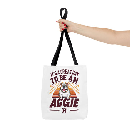 Tote Bag \ It's a Great Day to be an Aggie! \ GDA2