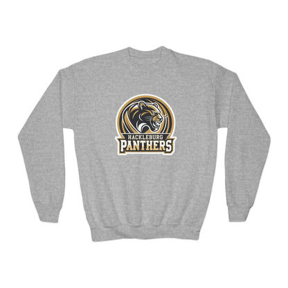 Youth Crewneck Sweatshirt \ Hackleburg Panthers \ HP2