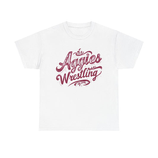 Adult Tee \ Hamilton Aggies Wrestling \ HAWG2