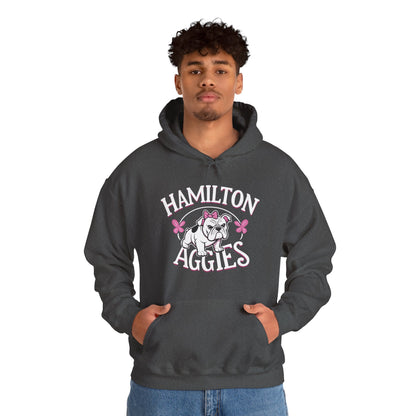 Adult Hoodie Sweatshirt \ Hamilton Aggies \ HAG4