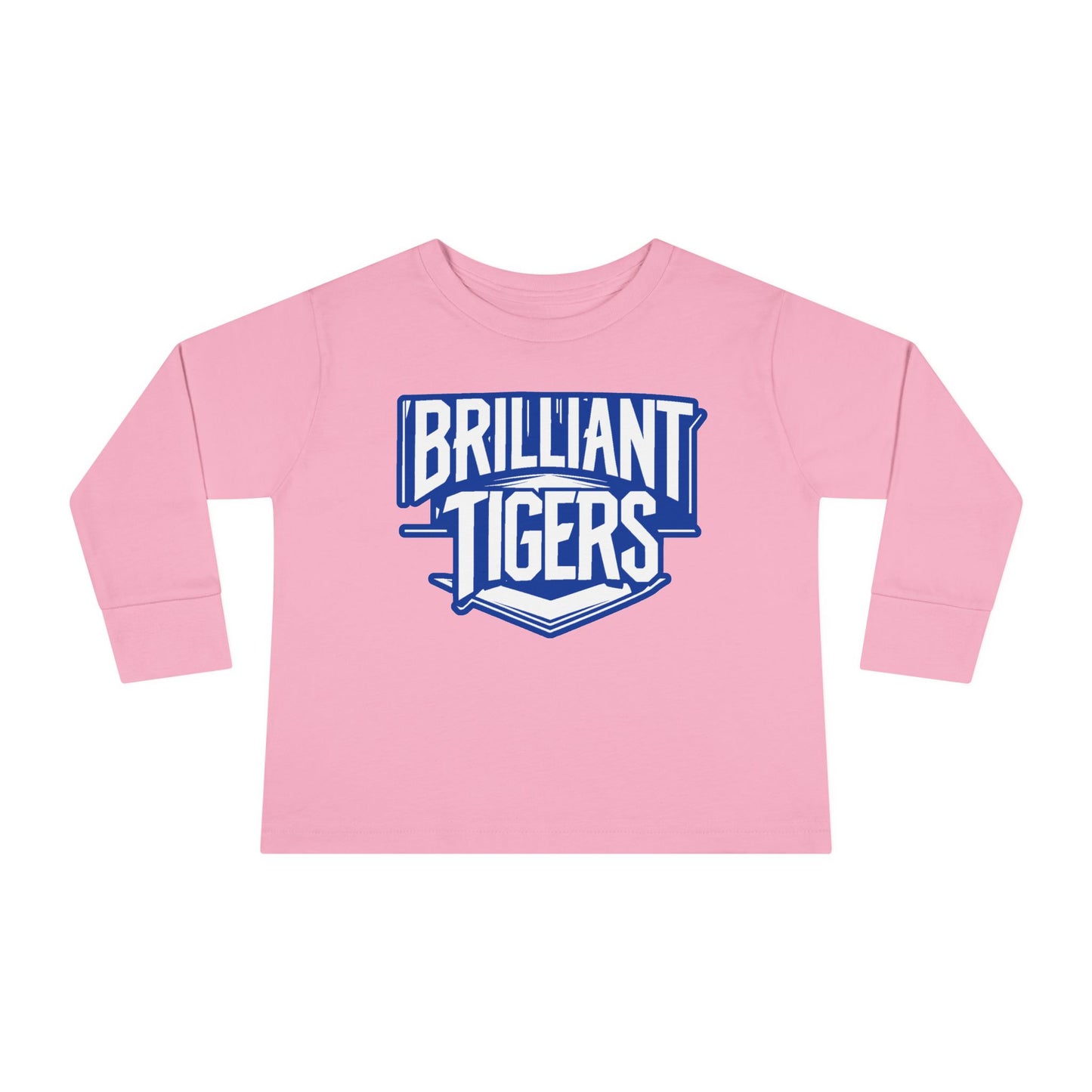 Toddler Long Sleeve Tee \ Brilliant Tigers \ BT2