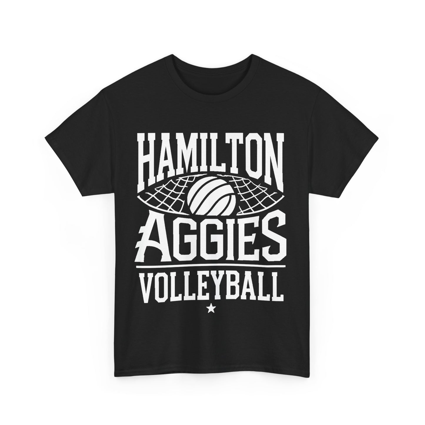 Adult Tee \ Hamilton Aggies Volleyball \ HAV2