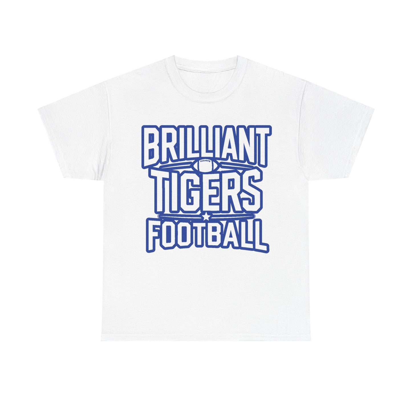 Adult Tee \ Brilliant Tigers Football \ BTF1