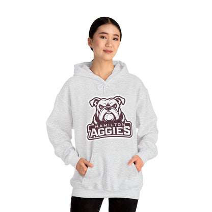 Adult Hoodie Sweatshirt \ Hamilton Aggies \ HA4