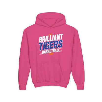 Youth Hoodie Sweatshirt \ Brilliant Tigers Basketball \ BTBK1