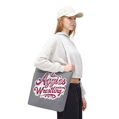 Tote Bag \ Hamilton Aggies Wrestling \ HAWG2
