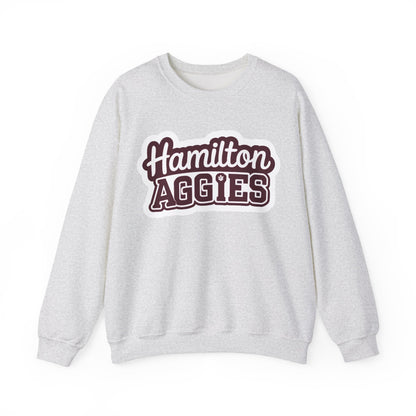 Adult Crewneck Sweatshirt \ Hamilton Aggies \ HAG2