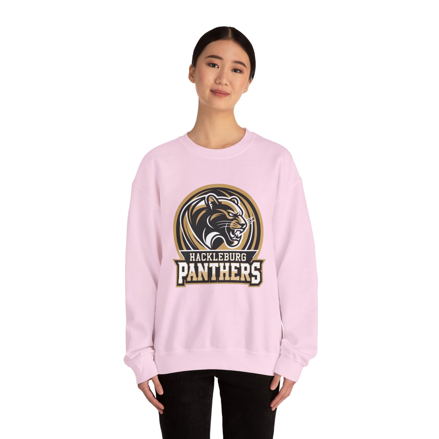 Adult Crewneck Sweatshirt \ Hackleburg Panthers \ HP2