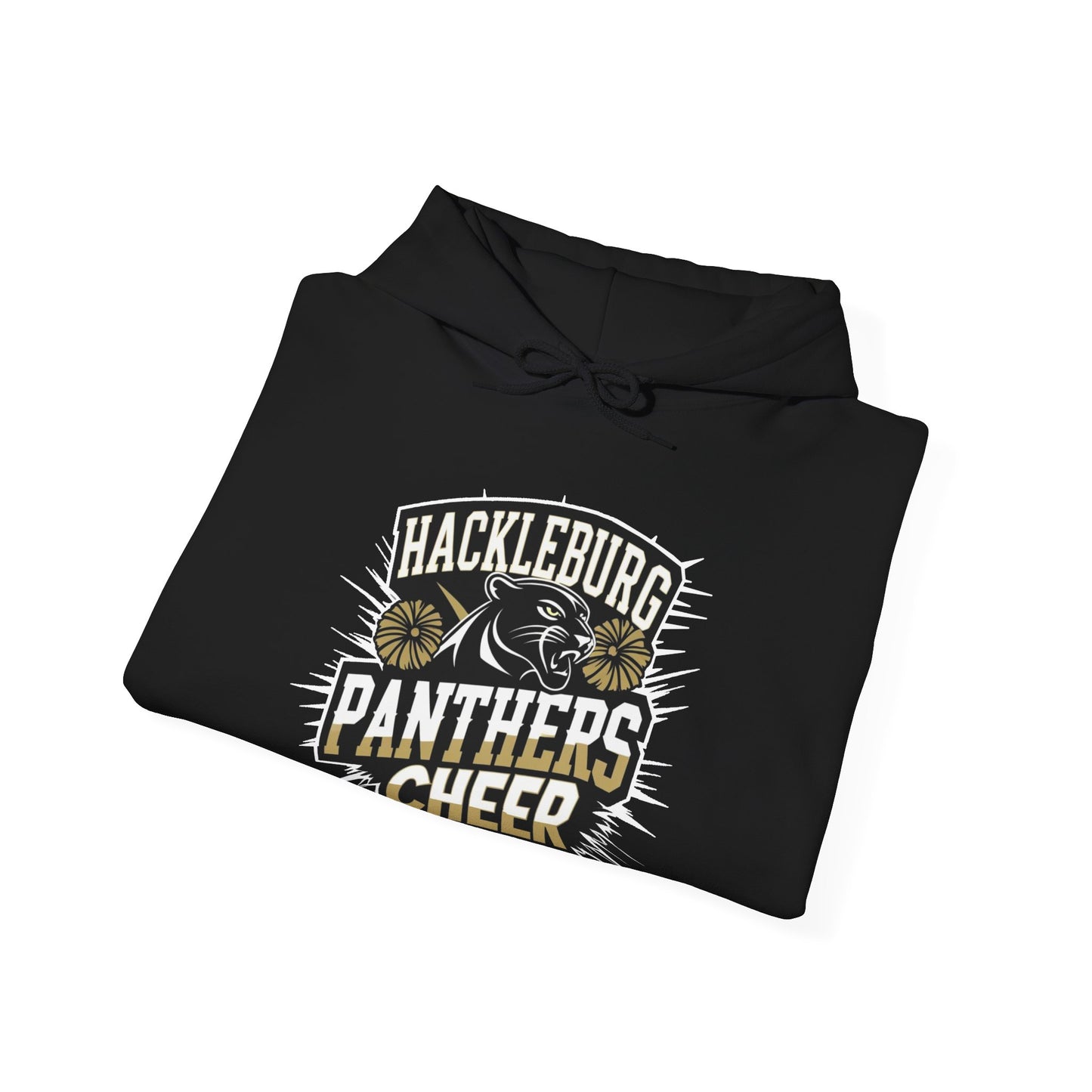Adult Hoodie Sweatshirt \ Hackleburg Panthers Cheer \ HPC1