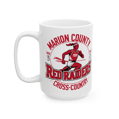 Coffee Mug \ Marion County Red Raiders Cross-Country \ MCCC2
