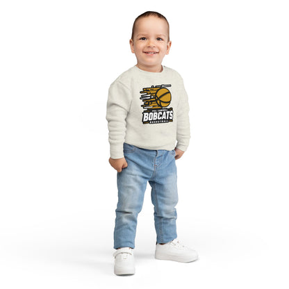 Toddler Crewneck Sweatshirt \ Phil Campbell Bobcats Basketball \ PCBBK2