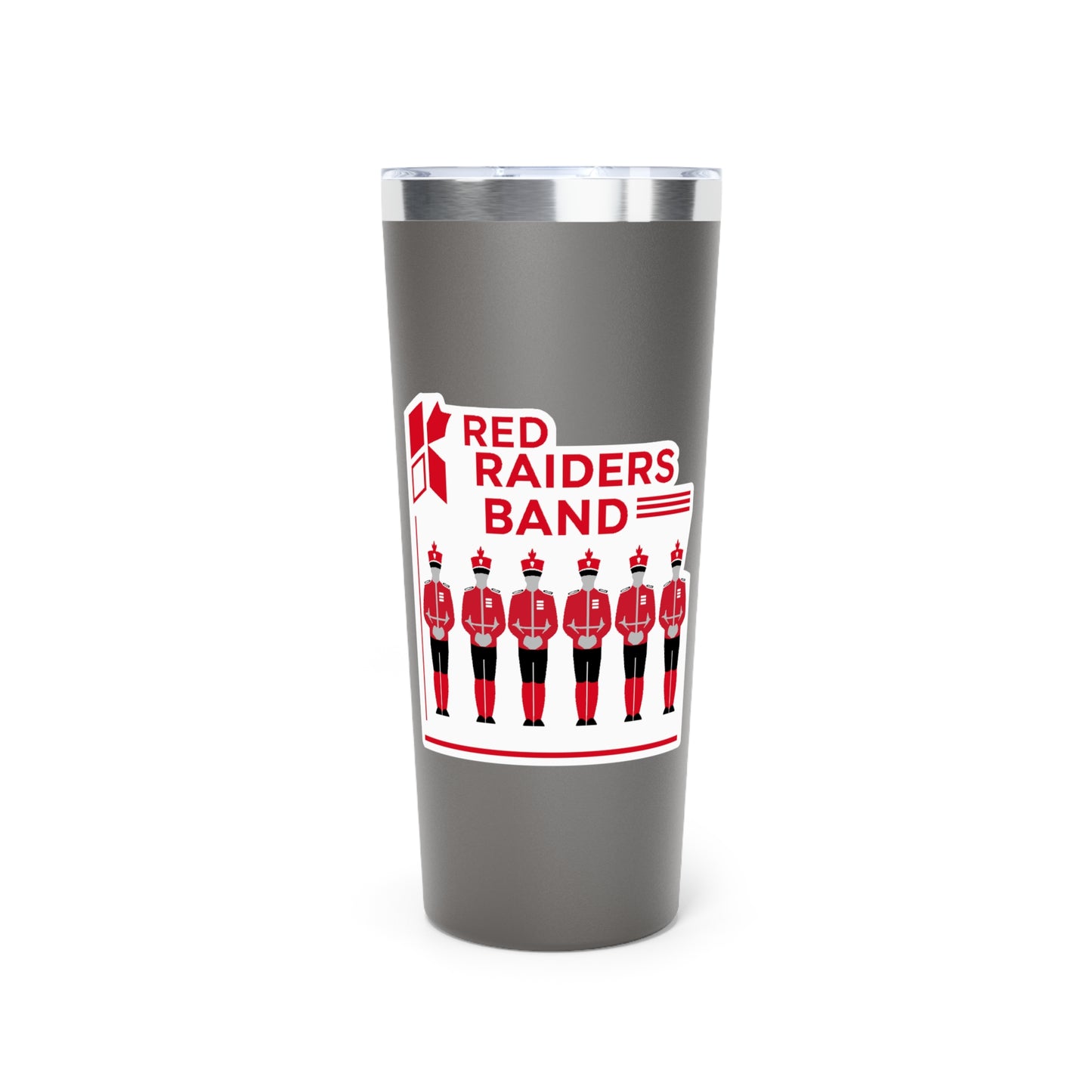 22oz Copper Insulated Tumbler \ Marion County Red Raiders Band \ MCB1