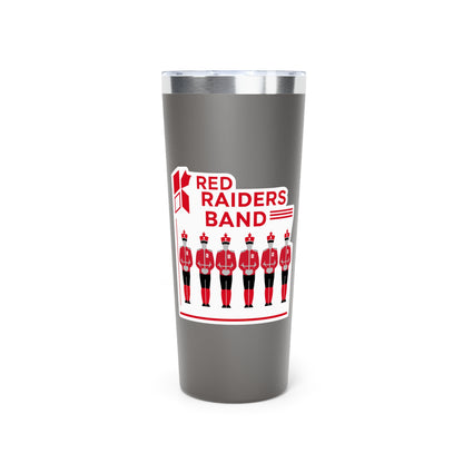 22oz Copper Insulated Tumbler \ Marion County Red Raiders Band \ MCB1