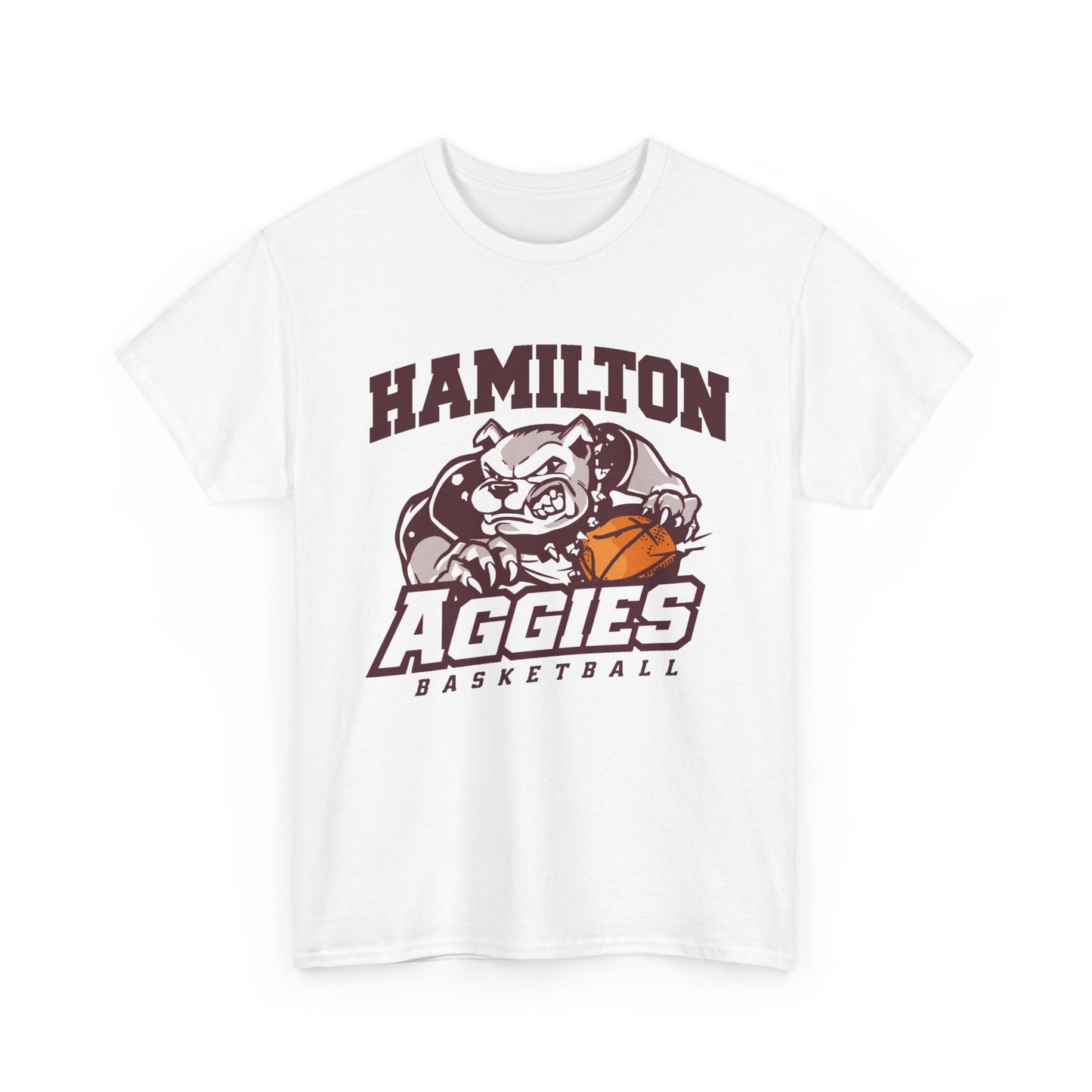 Adult Tee \ Hamilton Aggies Basketball \ HABB1