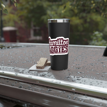 22oz Copper Insulated Tumbler \ Hamilton Aggies \ HAG2