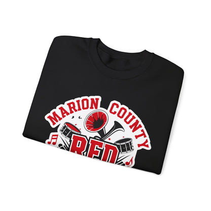 Adult Crewneck Sweatshirt \ Marion County Red Raiders Band \ MCB2