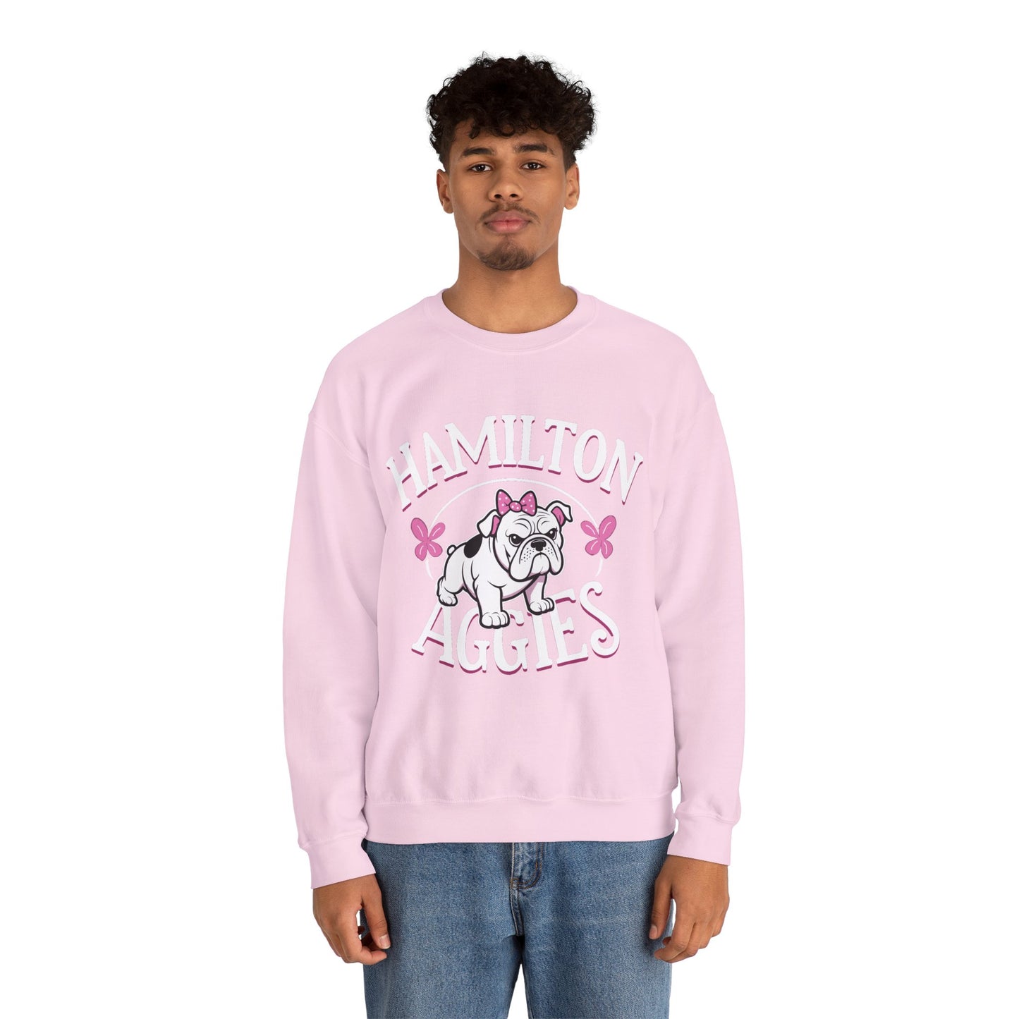 Adult Crewneck Sweatshirt \ Hamilton Aggies \ HAG4