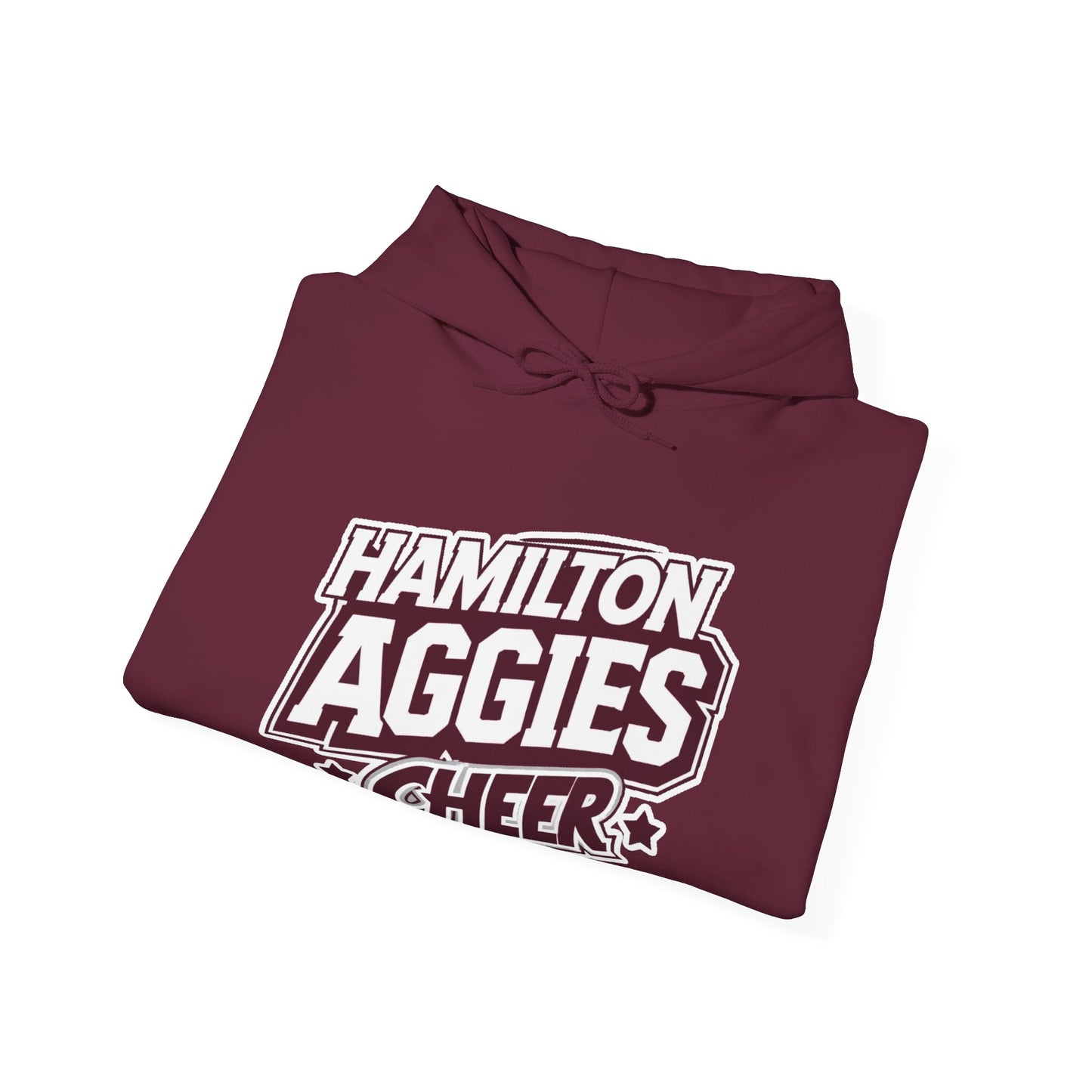 Adult Hoodie Sweatshirt \ Hamilton Aggies Cheer \ HAC1