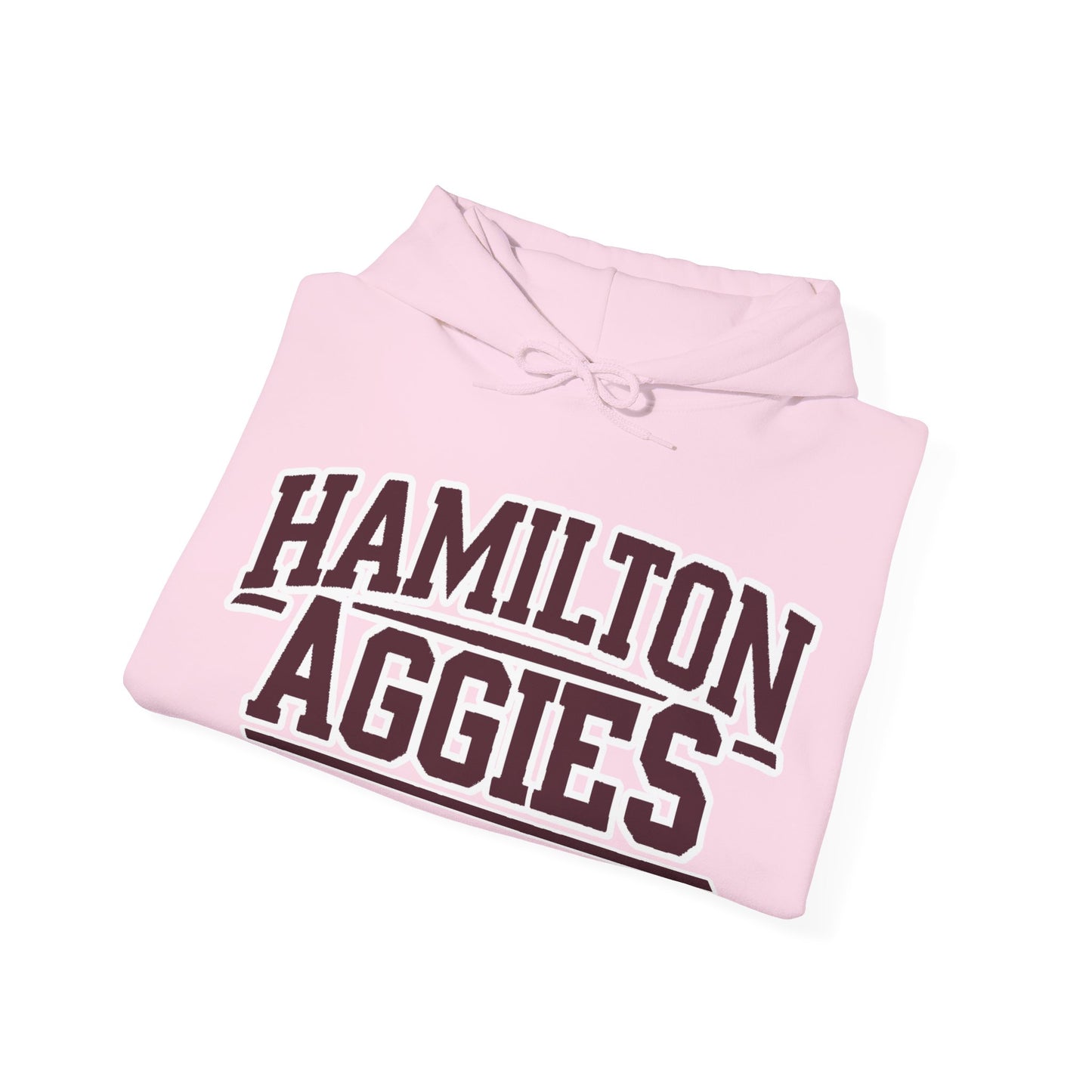 Adult Hoodie Sweatshirt \ Hamilton Aggies \ HA2