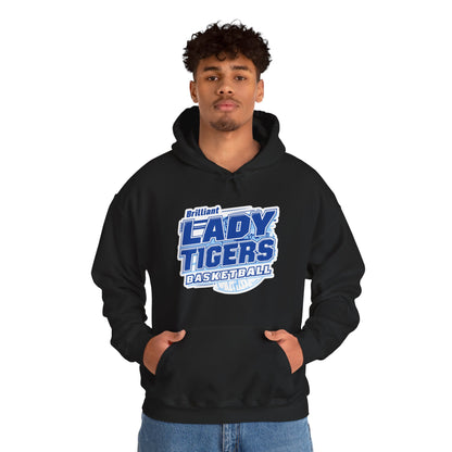 Adult Hoodie Sweatshirt \ Brilliant Tigers Basketball \ BTBKG2