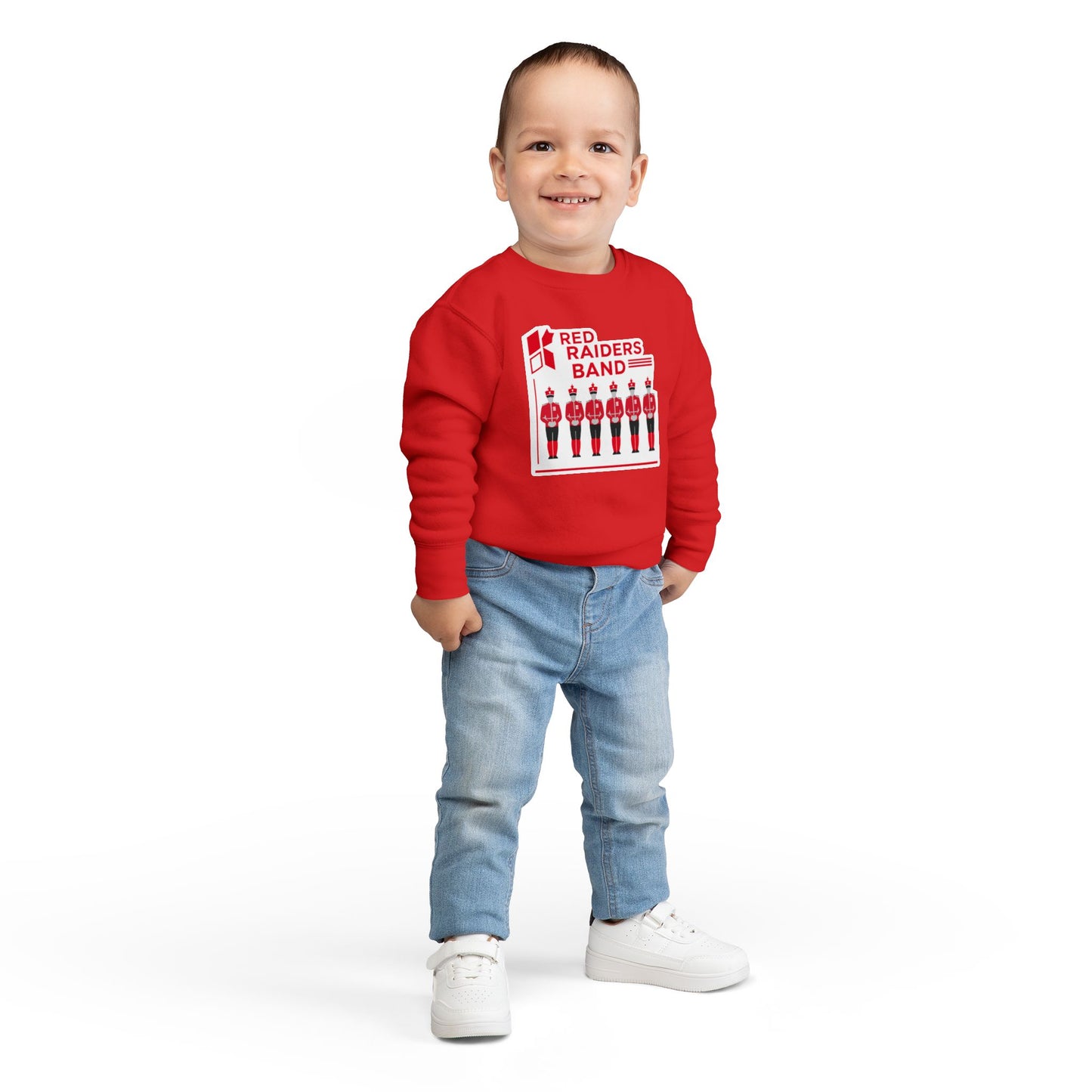 Toddler Crewneck Sweatshirt \ Marion County Red Raiders Band \ MCB1