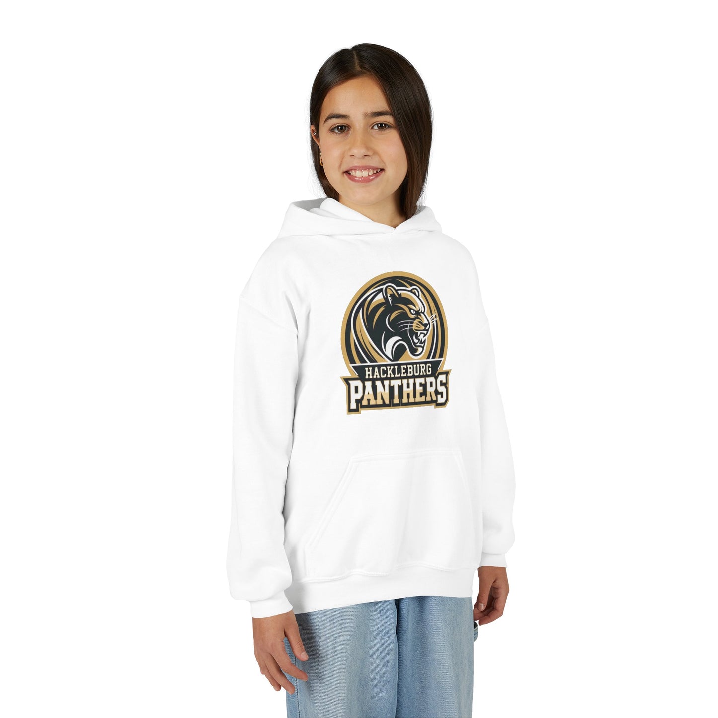 Youth Hoodie Sweatshirt \ Hackleburg Panthers \ HP2