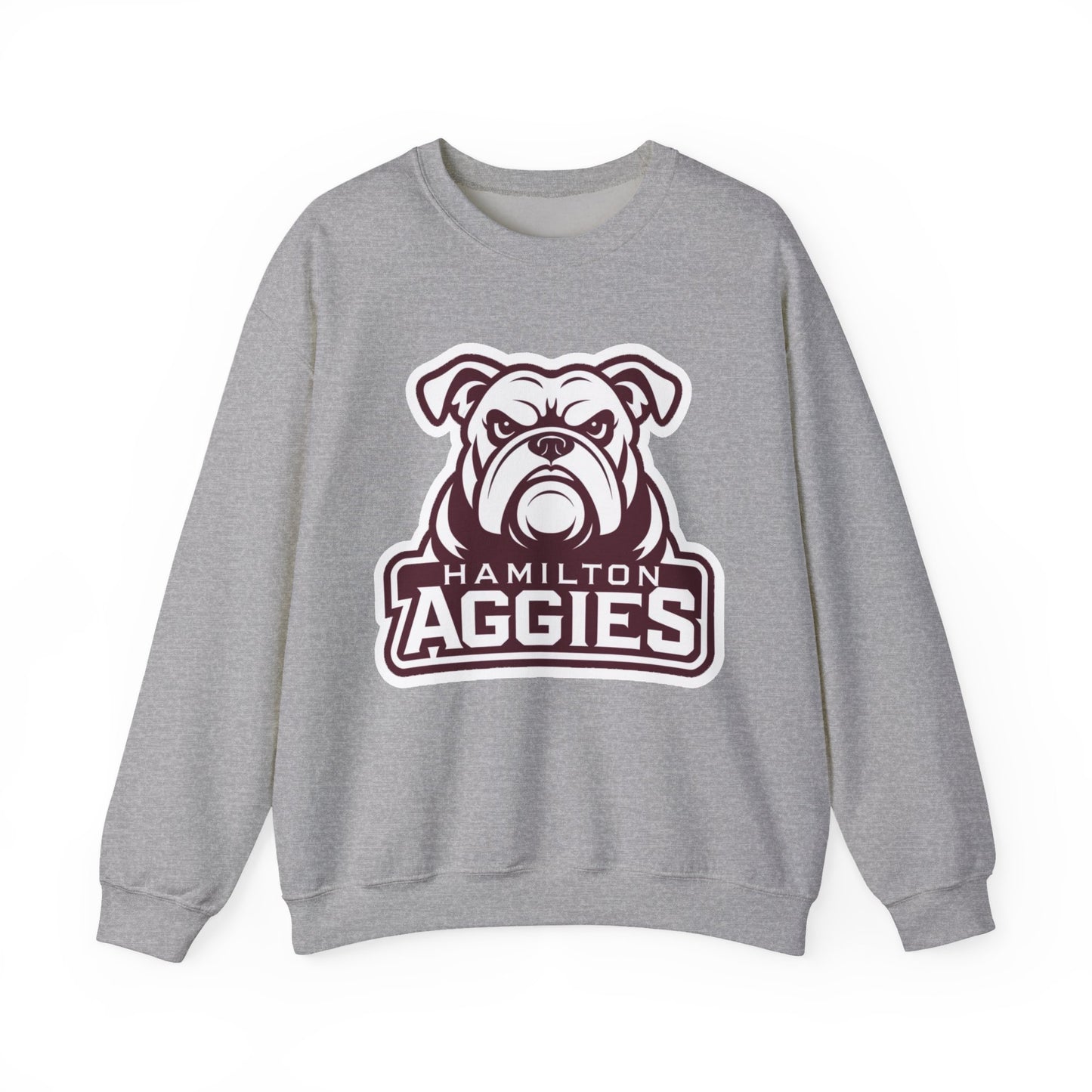 Adult Crewneck Sweatshirt \ Hamilton Aggies \ HA4