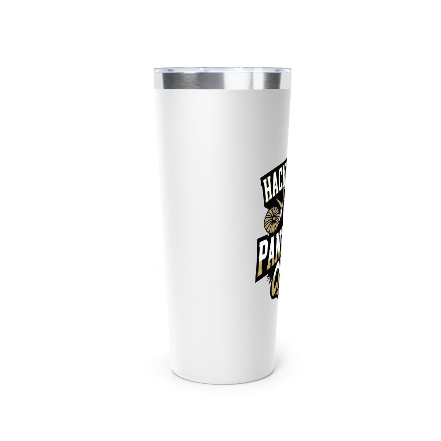 22oz Copper Insulated Tumbler \ Hackleburg Panthers Cheer \ HPC1