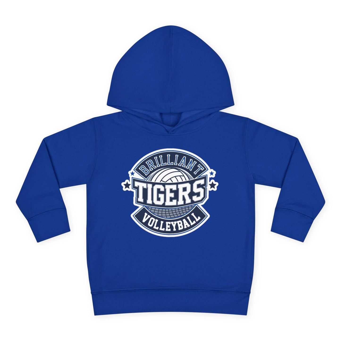 Toddler Hoodie Sweatshirt \ Brilliant Tigers Volleyball \ BTV1