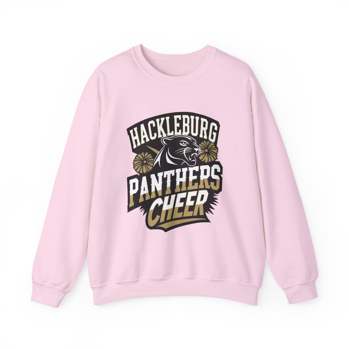 Adult Crewneck Sweatshirt \ Hackleburg Panthers Cheer \ HPC1