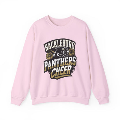 Adult Crewneck Sweatshirt \ Hackleburg Panthers Cheer \ HPC1