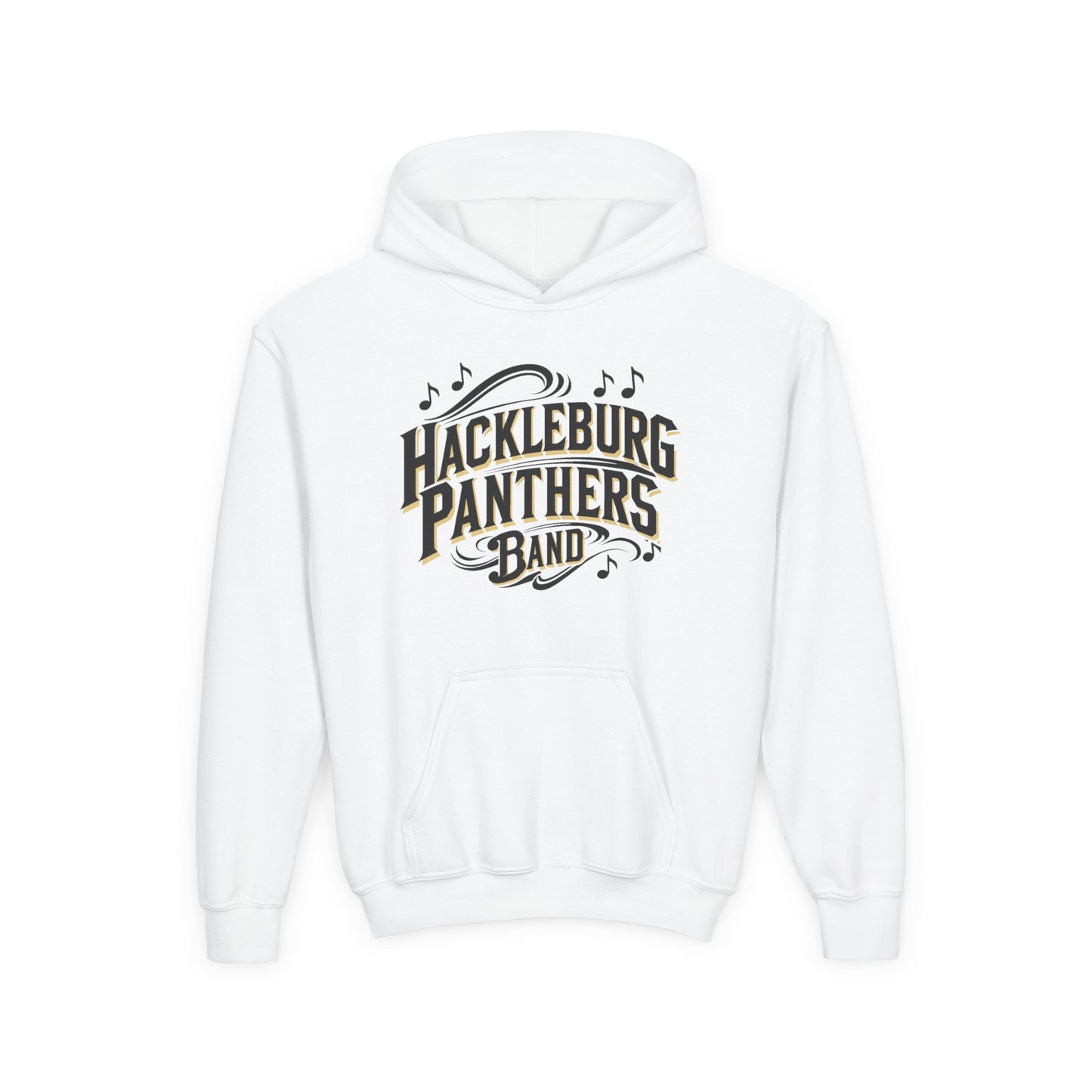 Youth Hoodie Sweatshirt \ Hackleburg Panthers Band \ HPB1