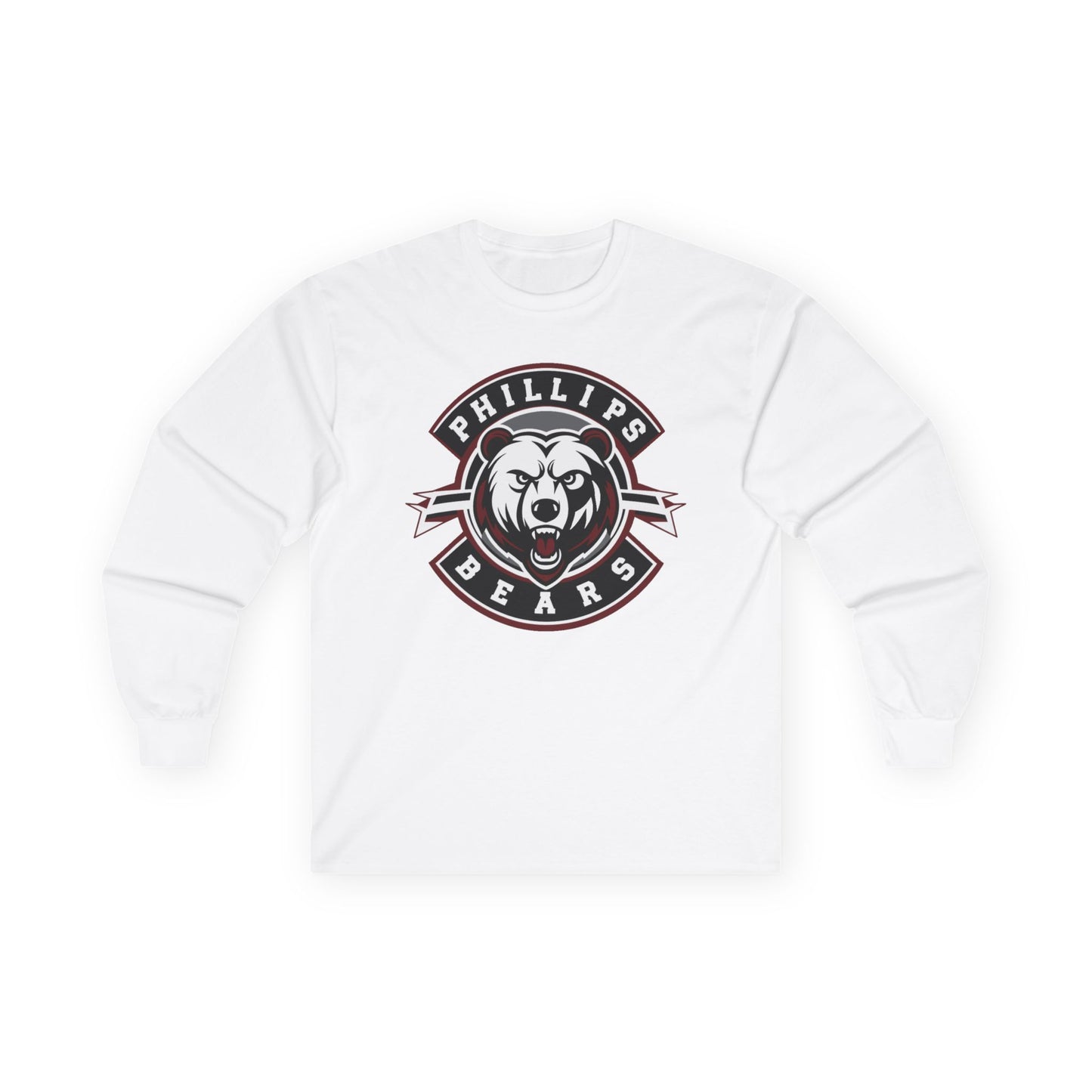 Adult Long Sleeve Tee \ Phillips Bears \ PB1