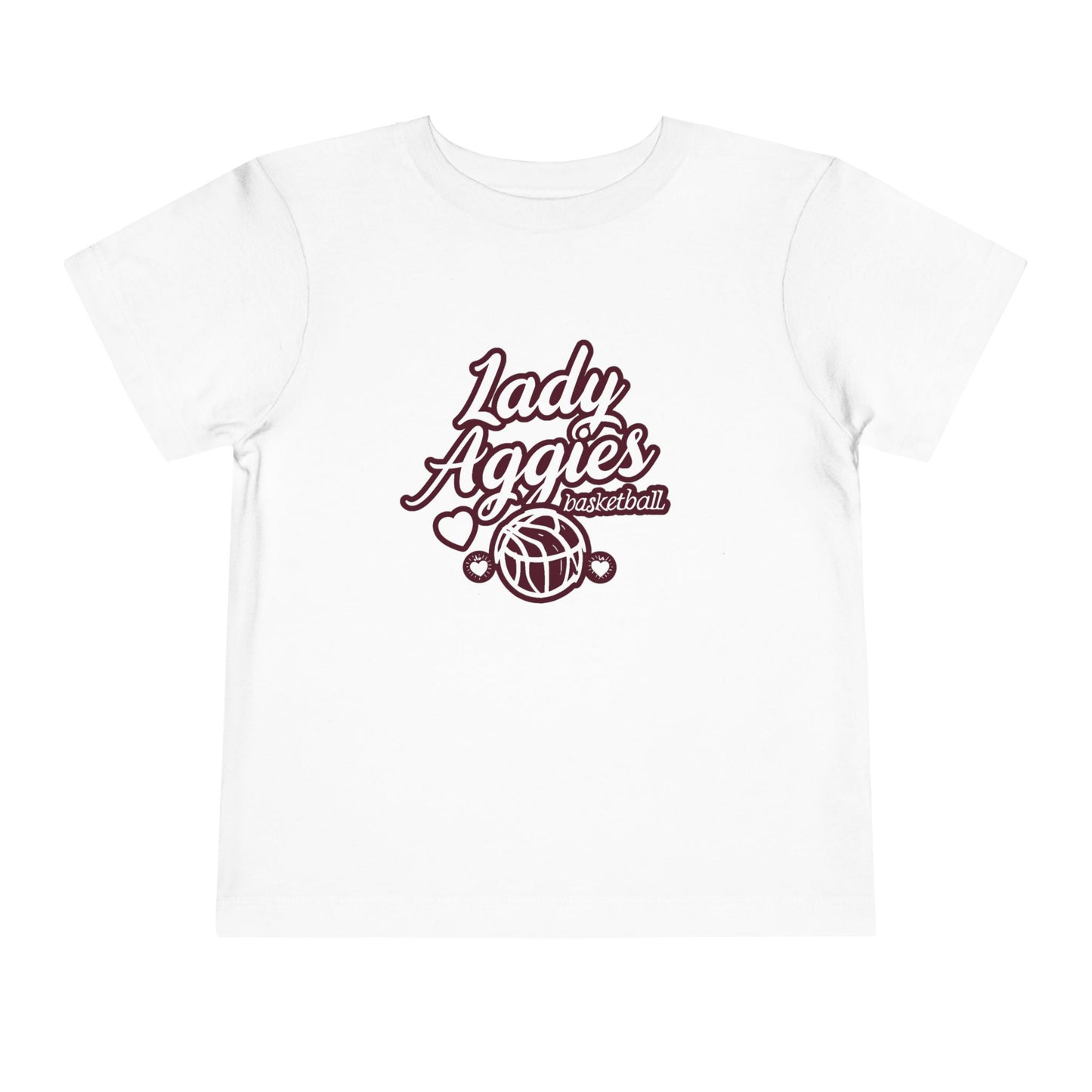 Toddler Tee \ Hamilton Aggies Basketball \ HABKG2