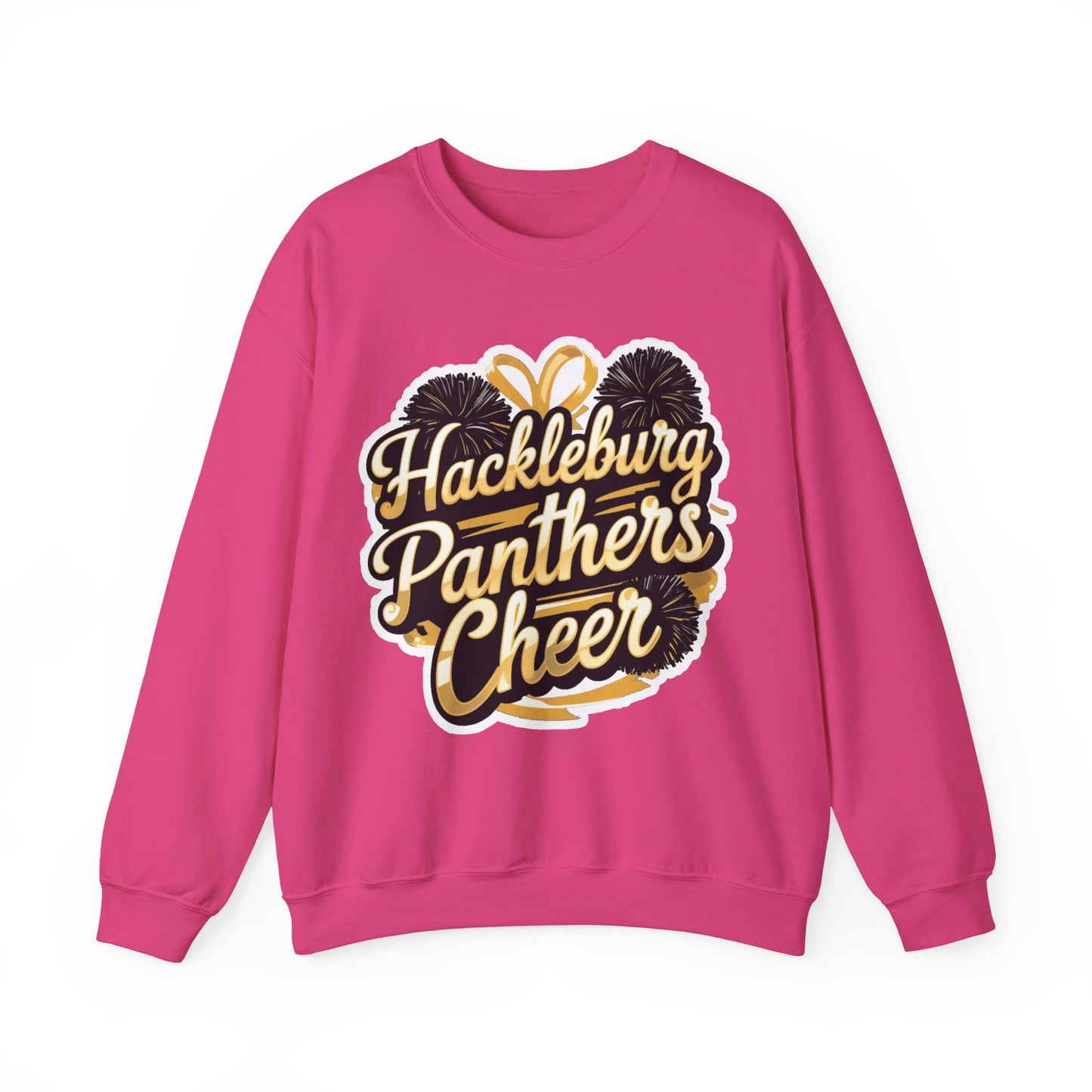 Adult Crewneck Sweatshirt \ Hackleburg Panthers Cheer \ HPC2