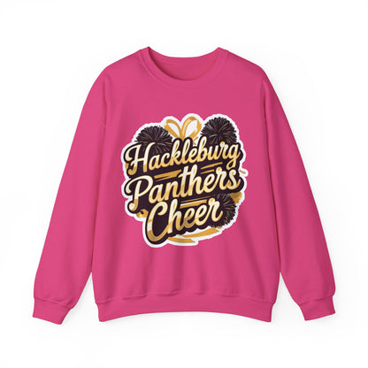 Adult Crewneck Sweatshirt \ Hackleburg Panthers Cheer \ HPC2