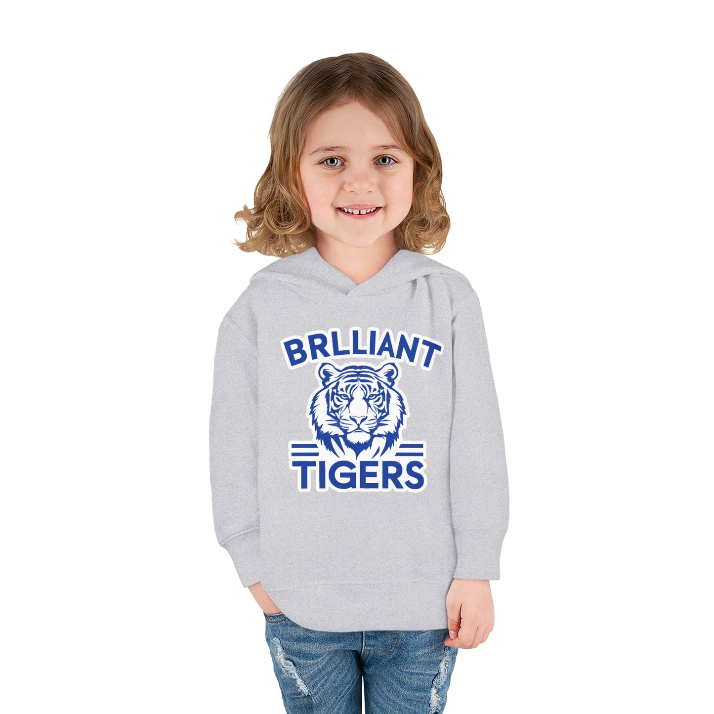 Toddler Hoodie Sweatshirt \ Brilliant Tigers \ BT1