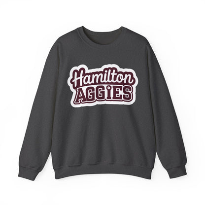 Adult Crewneck Sweatshirt \ Hamilton Aggies \ HAG2