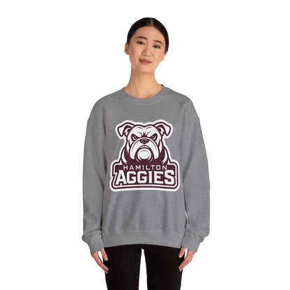 Adult Crewneck Sweatshirt \ Hamilton Aggies \ HA4