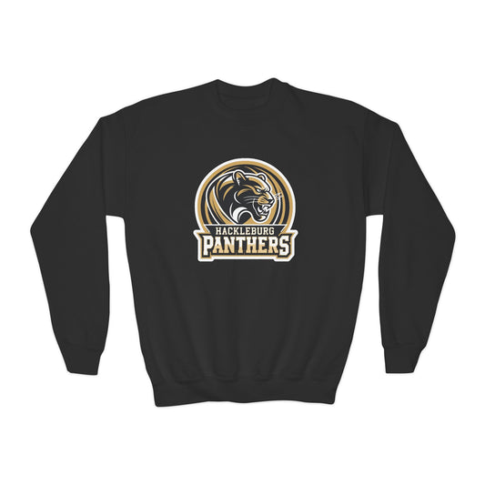 Youth Crewneck Sweatshirt \ Hackleburg Panthers \ HP2