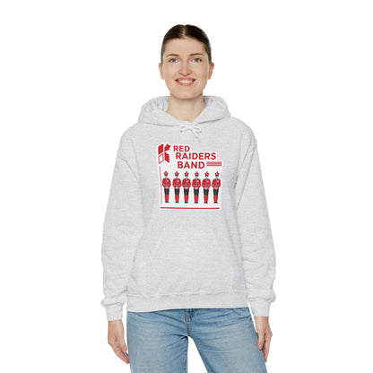 Adult Hoodie Sweatshirt \ Marion County Red Raiders Band \ MCB1