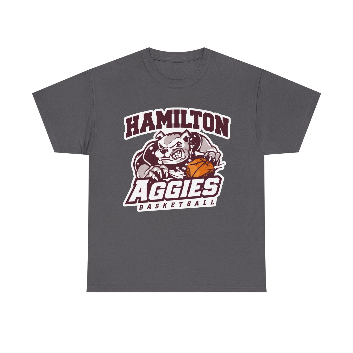 Adult Tee \ Hamilton Aggies Basketball \ HABK1